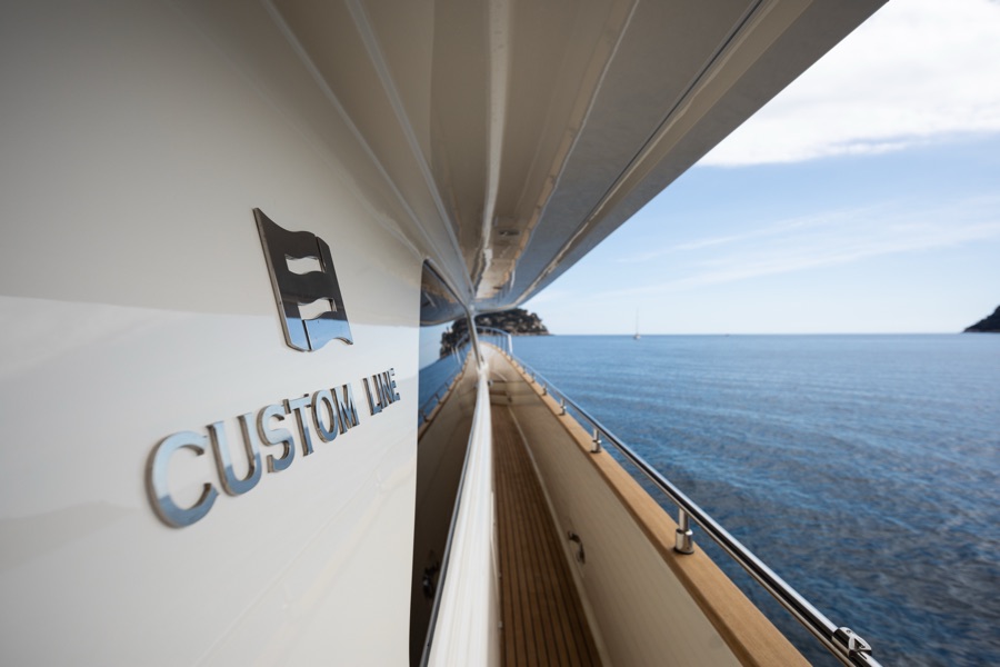 Side deck underway