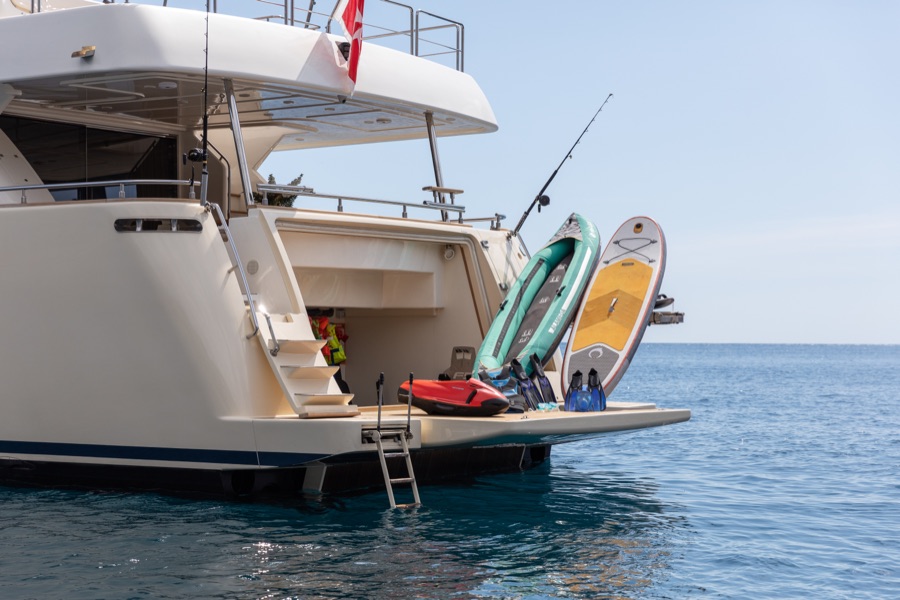 Toys at anchor
